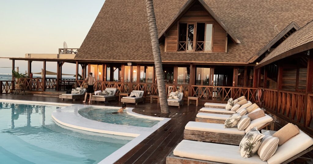 Luxury resort accommodation near Serangan Island Bali